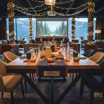 Аренда Стол Лофт 13 в Radisson Hotel Rosa Khutor — ART SPACE