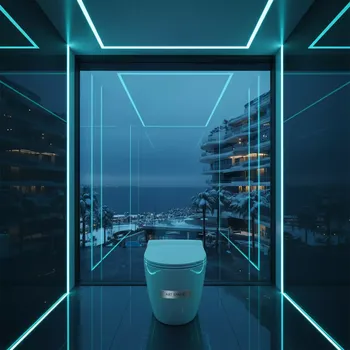 Аренда Унитаз компакт Cersanit Colour безободковый с сиденьем с микролифтом в комплексе Sea Galaxy — ART SPACE
