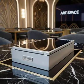 Аренда Монитор моторизированный выдвижной Wize Pro WR 15GF Touch silver в ресторане «Плакучая Ива» — ART SPACE