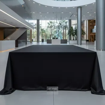 Аренда Скатерть черная 2,7х2,1 в санатории «Черноморье» — ART SPACE