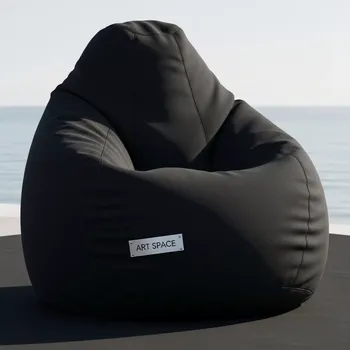 Аренда Кресло мешок Opti Bean bag черный на территории Морпорта Сочи — ART SPACE
