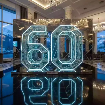 Аренда Фотозона юбилей 60 лет в Гранд Отель Поляна — ART SPACE