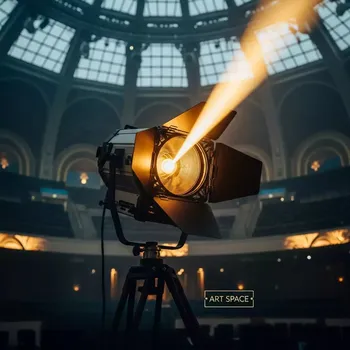 Аренда Пушка световая Dialighting в Ледовом дворце «Айсберг» — ART SPACE