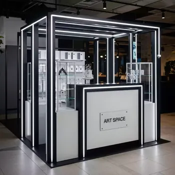 Аренда Островок торговый Estel Haute Couture 1.47х1.5 м 2,2 м² в ресторане «Плакучая Ива» — ART SPACE