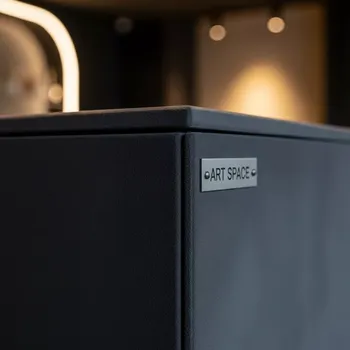 Аренда Фасад 716х146 мм антрацит матовый в ресторане «Brunello» — ART SPACE