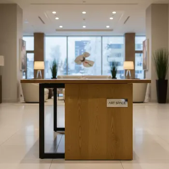 Аренда Стол Канто Люкс СТ дуб золотой в Delta Sirius — ART SPACE