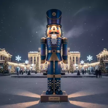 Аренда Фонарь новогодний Winter Glade Щелкунчик в Гранд Отель Поляна — ART SPACE