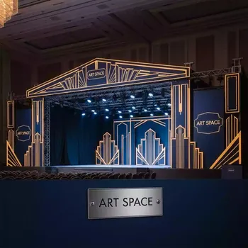 Аренда Сцены Layher с крышей 14х10 м в конгресс-холле отеля Жемчужина — ART SPACE