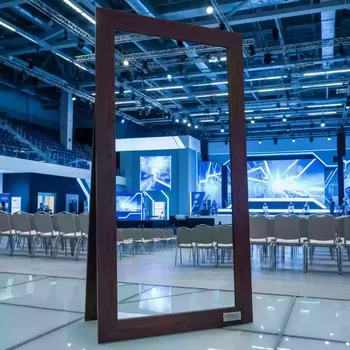 Аренда Зеркало напольное Virtuos венге в ледовой арене «Шайба» — ART SPACE