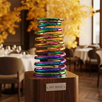 Аренда Пружина радужная в ресторане «La Terrazza» — ART SPACE