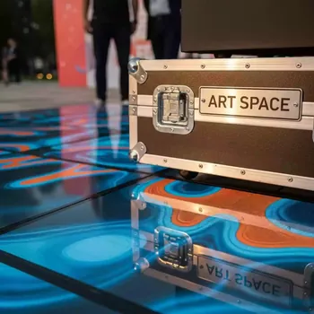 Аренда Пол интерактивный мобильный в санатории «Октябрьский» — ART SPACE