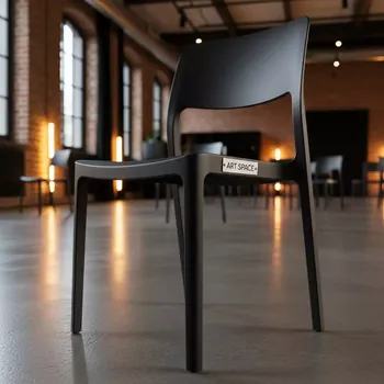 Аренда Стул пластиковый Bora Bistrot в ресторане «Магадан» — ART SPACE