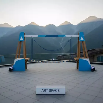 Аренда Полоса препятствий переправа в Golden Tulip Rosa Khutor — ART SPACE