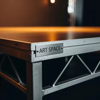 Аренда Сцена односкатная с крышей flat roof 8х6 м в ресторане «Магеллан» — ART SPACE