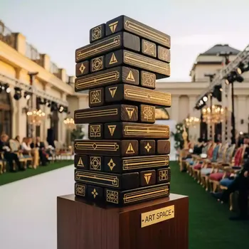 Аренда Дженга падающая башня в Rodina Grand Hotel & SPA — ART SPACE