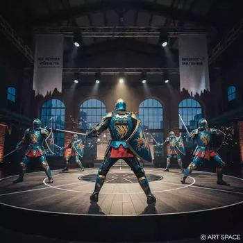 Аренда Костюмов Сумо Рыцарских для Поединка на Арене «Фишт» — ART SPACE