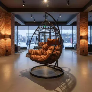 Аренда Кресло подвесное AFM 168A XL коричневый в Mercure Сочи Центр — ART SPACE