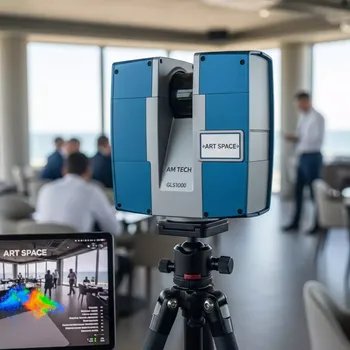 Аренда Лазерный сканер AM TECH GLS1000 в ресторане «Паруса» — ART SPACE