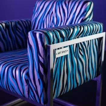 Аренда Стул с обивкой Zebra Pop в Ледовом дворце «Айсберг» — ART SPACE