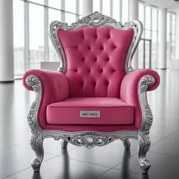 Аренда Кресло BAROQUE розовое в Cosmos Sochi Hotel — ART SPACE