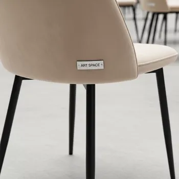 Аренда Стул Маллин велюр бежевый черные ножки в гранд-отеле «Жемчужина» — ART SPACE