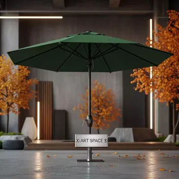 Аренда Зонт Green Glade A 1195 темно зеленый в ОКЦ «Галактика» — ART SPACE