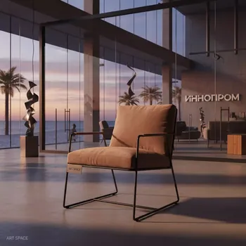 Аренда Стул Hedd велюр капучино в пляжном клубе Del Mar — ART SPACE