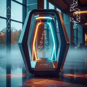 Аренда Фонарь новогодний Winter Glade "Ёлочка" F 20 2 в казино «Сочи» — ART SPACE