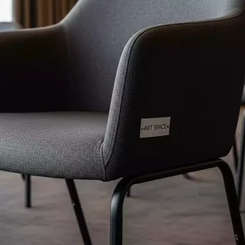 Аренда Кресло темно серый ткань Virginia в Rodina Grand Hotel & SPA — ART SPACE