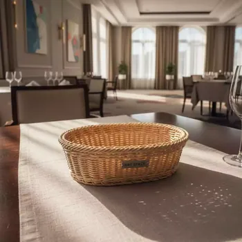 Аренда Хлебная корзинка плетеная овальная Луиза 230х150х38 мм в Mercure Сочи Центр — ART SPACE