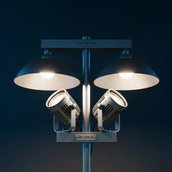 Аренда Комплект LED светильников Galaxia Dual для 2 куполов зонта в конгресс-холле отеля Жемчужина — ART SPACE