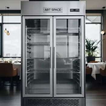 Аренда Холодильный шкаф Полюс Carboma R 1400К купе в ресторане «Voda» — ART SPACE