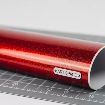 Аренда Пленка термотрансферная для плоттерной резки Chemica Bling Bling Star 1123 Red в Radisson Hotel Rosa Khutor — ART SPACE