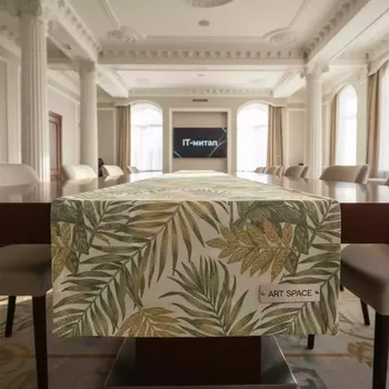 Аренда Дорожка хлопок с тропическим принтом в Golden Tulip Rosa Khutor — ART SPACE