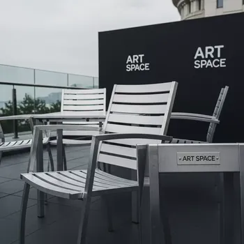 Аренда Комплект трансформер Альпы из алюминия в ресторане «Магеллан» — ART SPACE