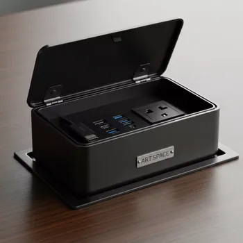 Аренда Кабельный лючок IDB 200 MS с розеткой HDMI USB C USB в Mercure Сочи Центр — ART SPACE