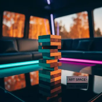Аренда Игра "Деревянная башня" мини на вилле «Анна» — ART SPACE