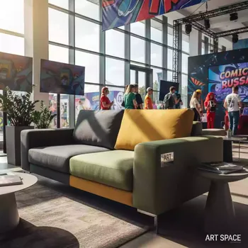 Аренда Диван Wall Street в Bridge Resort — ART SPACE