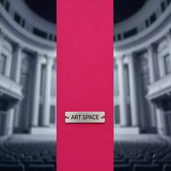 Аренда Ткань ярко розовая 1 м в Зимнем театре — ART SPACE
