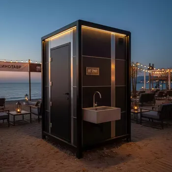 Аренда Биотуалет с уличным умывальником в пляжном клубе Del Mar — ART SPACE