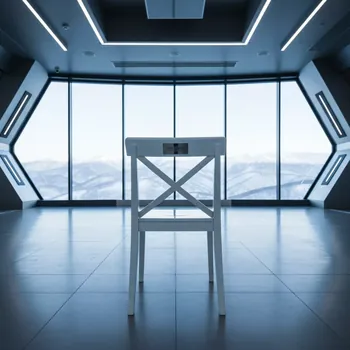 Аренда Стул Cross белый в Skypark Sochi — ART SPACE