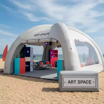 Аренда Шатер надувной со стенами 6х10 м на пляже «Маяк» — ART SPACE