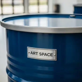 Аренда Бочка стол из металла D 59 см в Университете «Сириус» — ART SPACE