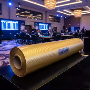 Аренда Пленка для термопереноса Hotmark Gold Carbon 5 м в отеле Radisson Lazurnaya — ART SPACE