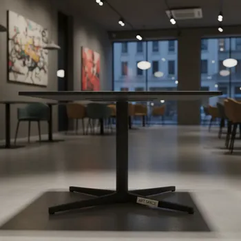 Аренда Стол пластиковый Sky Table 70 темно серый 700х700х740 мм в ресторане «Brunello» — ART SPACE