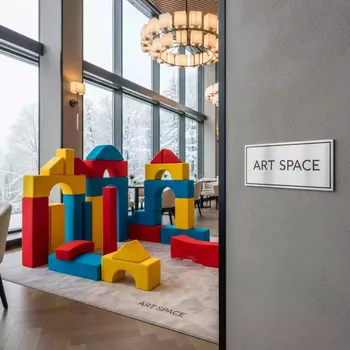 Аренда Набор базовый Lego мягкие кирпичи Soft в ресторане «La Terrazza» — ART SPACE