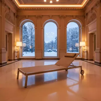 Аренда Шезлонг лежак MC 3039GB бежевый в Boutique Hotel PORTUM 1905 — ART SPACE
