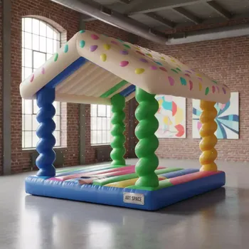 Аренда Батут домик из конфет в Green Flow Hotel — ART SPACE
