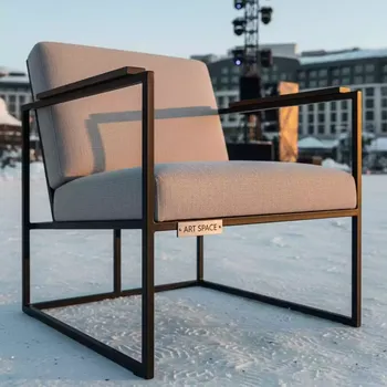 Аренда Стул Саф Ина бежевый черный каркас в Radisson Hotel Rosa Khutor — ART SPACE