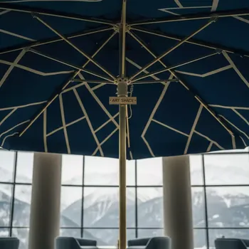 Аренда Зонт пляжный профессиональный Miro диаметр 2 м в Golden Tulip Rosa Khutor — ART SPACE